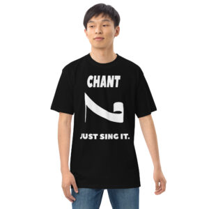 Chant: Just do it. Heavyweight T-Shirt